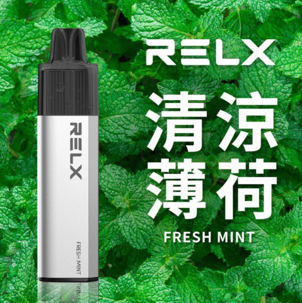 8000-3 🔥RELX 悅刻拋棄式GA8000口 有油就有電 透明油艙 高顔值(免充電)