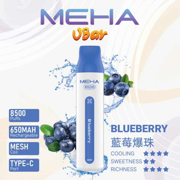9月新品🔥MEHA魅嗨拋棄式8500口💖可充電🔋限時活動【滿十送一可備注口味】