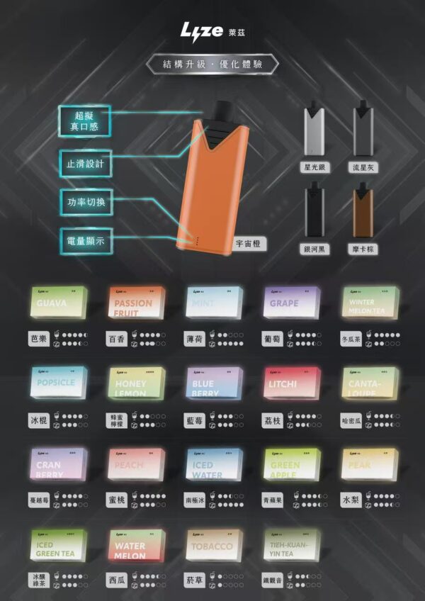 新品💖Lyze萊茲 10000口煙彈 &東京魔盒通用款 適用東京主機